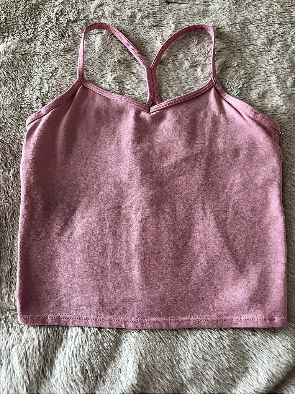 Athleta Girl Pink Athletic Tank Top